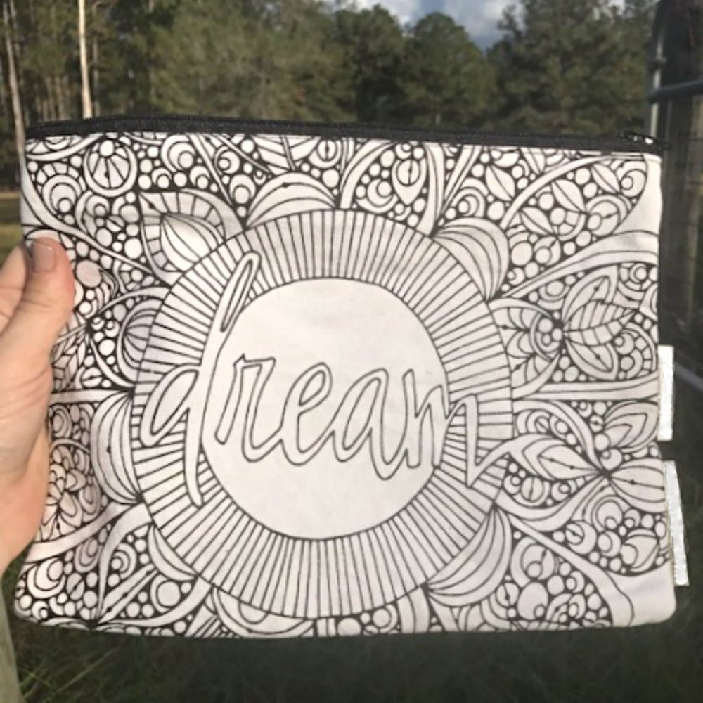 DREAM "Color It Yourself" Accessory / Cosmetics  Pouch